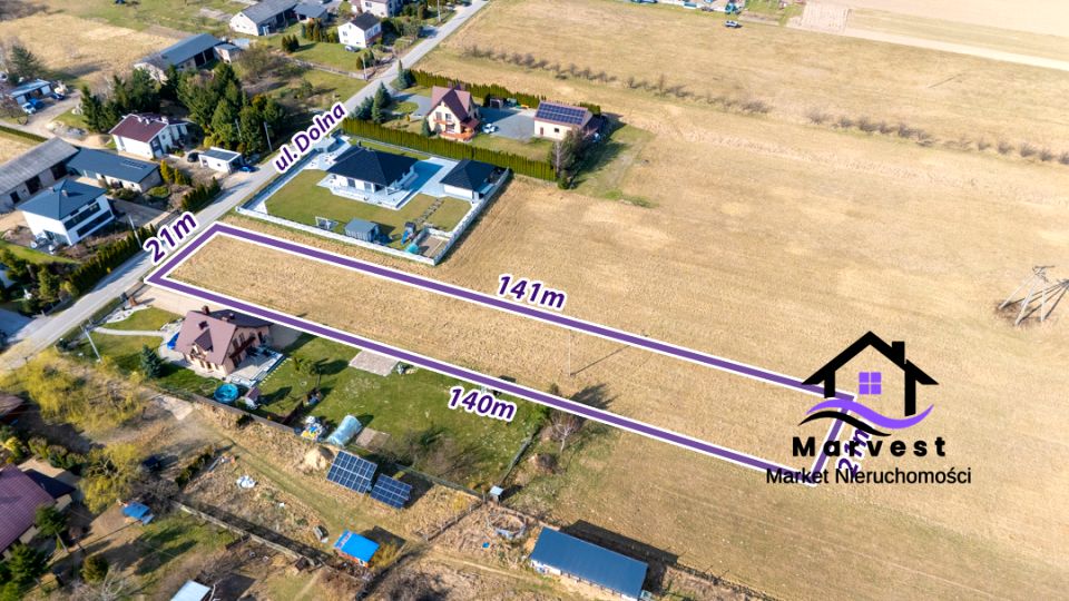 Działka siedliskowa Zawada