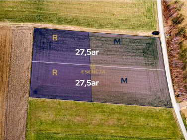 Działka budowlano-rolna Korzenna