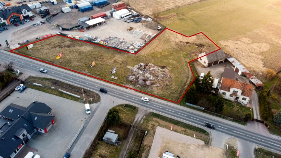 Działka usługowa Kryspinów