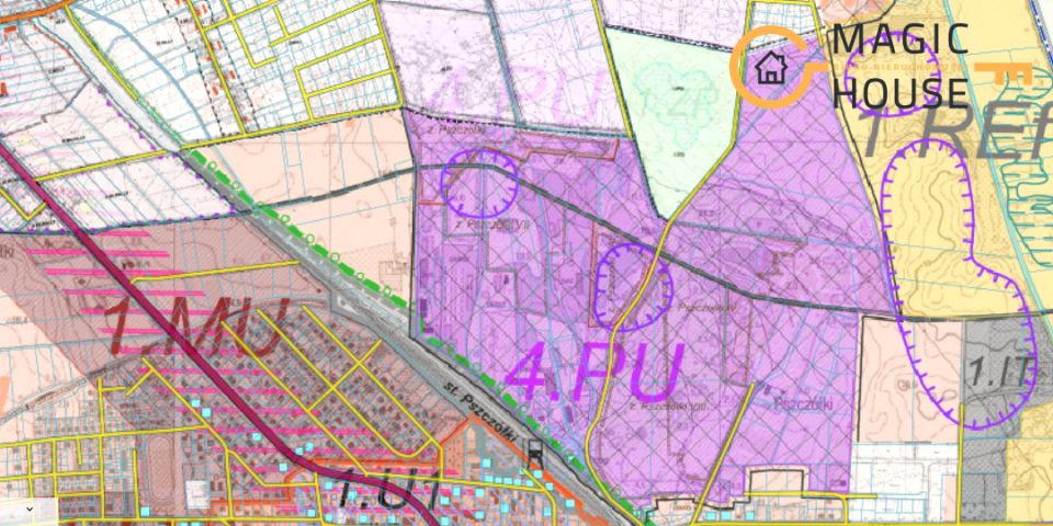 Działka przemysłowa Pszczółki