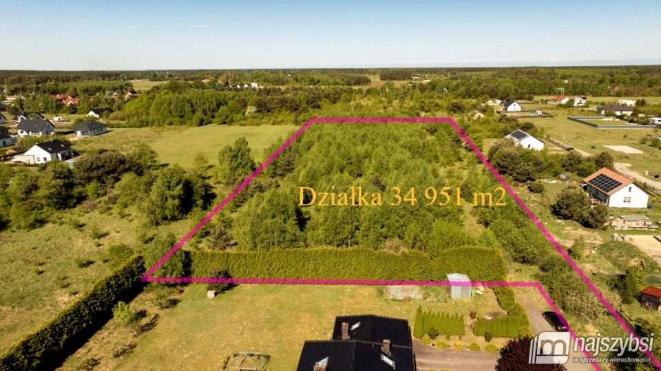 Działka rolna Białuń