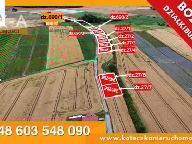 Działka budowlana Bożnów