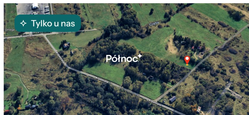 Działka budowlana Kamienica Polska