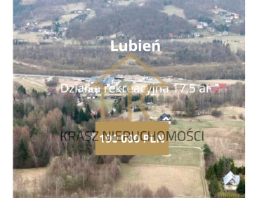 Działka rekreacyjna Lubień