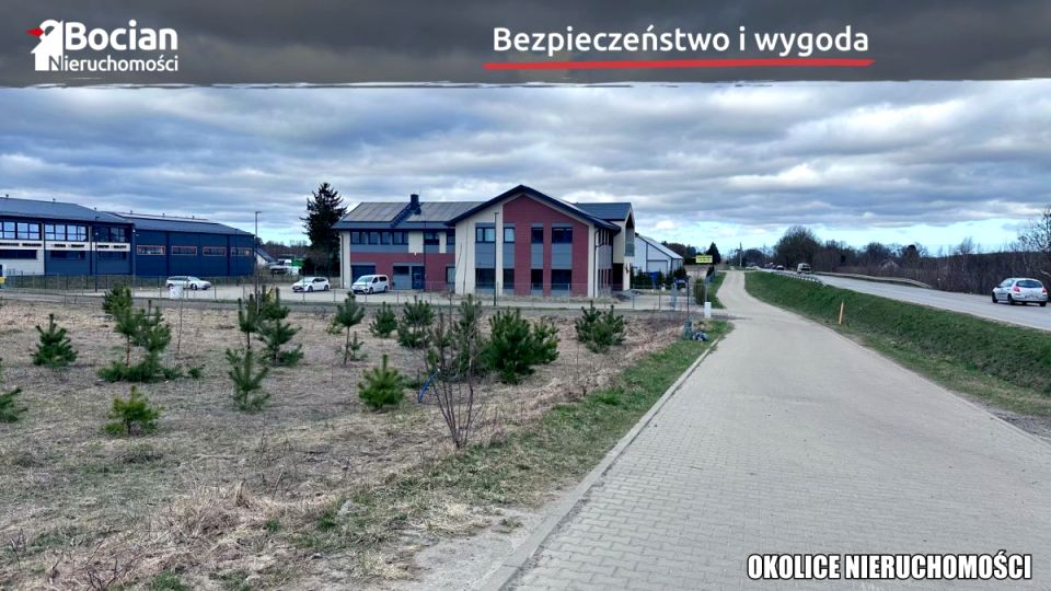 Działka usługowa Dobrzewino sprzedam