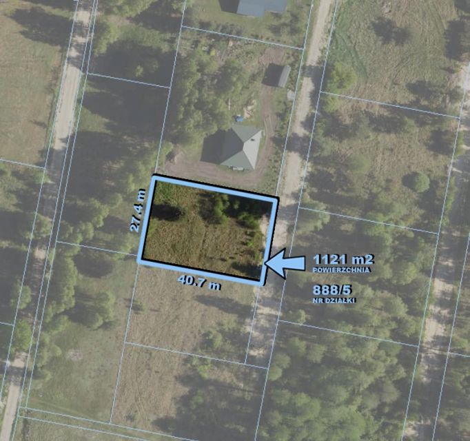 Działka rolna Lewickie