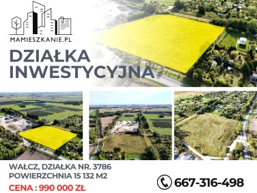 Działka inwestycyjna Wałcz