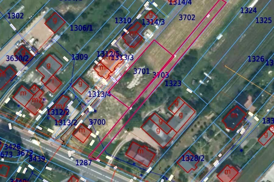 Działka budowlana Kaszów