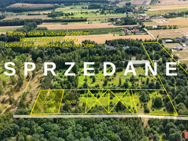 Działka budowlana Kolonia Góra Puławska