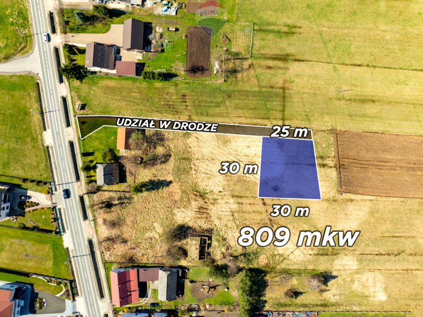 Działka budowlana Zabierzów Bocheński