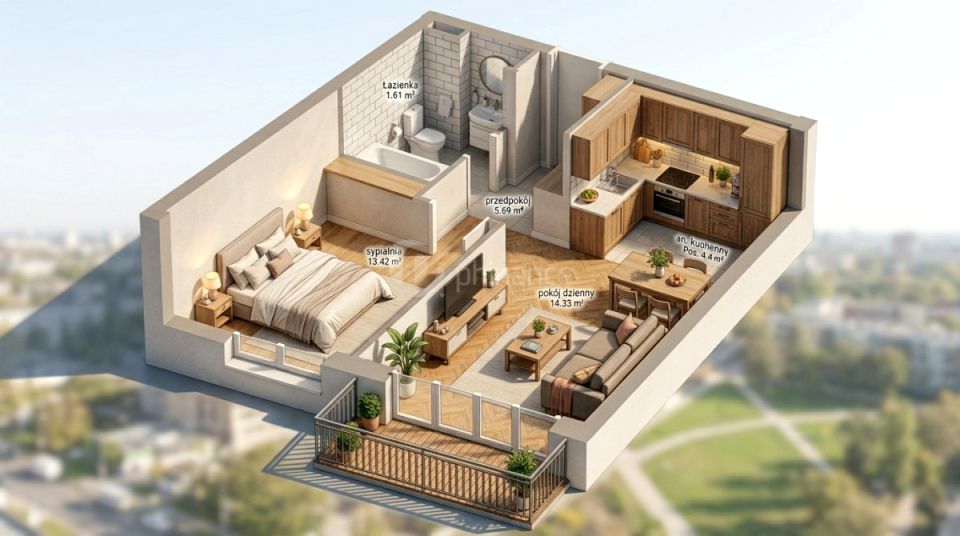 Mieszkanie blok mieszkalny sprzedaż