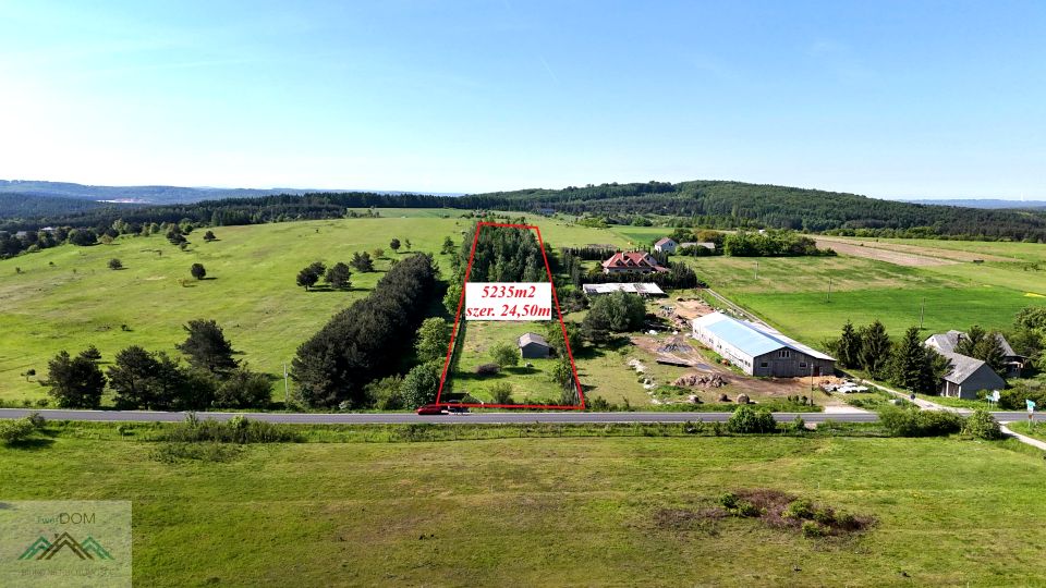 Działka budowlano-rolna Kwaśniów Dolny