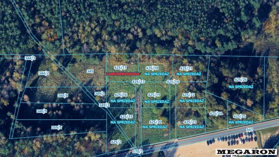 Działka Kolonia Borek