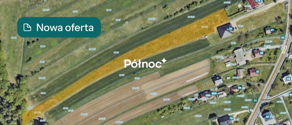 Działka budowlano-rolna Bochnia