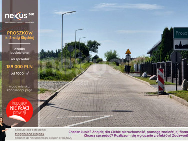Działka budowlana PROSZKÓW sprzedam