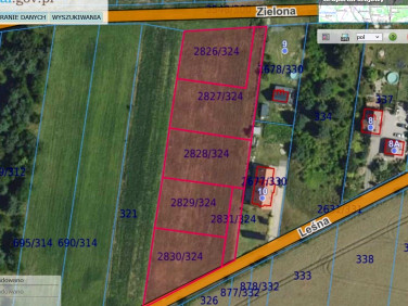 Działka budowlana Bycina