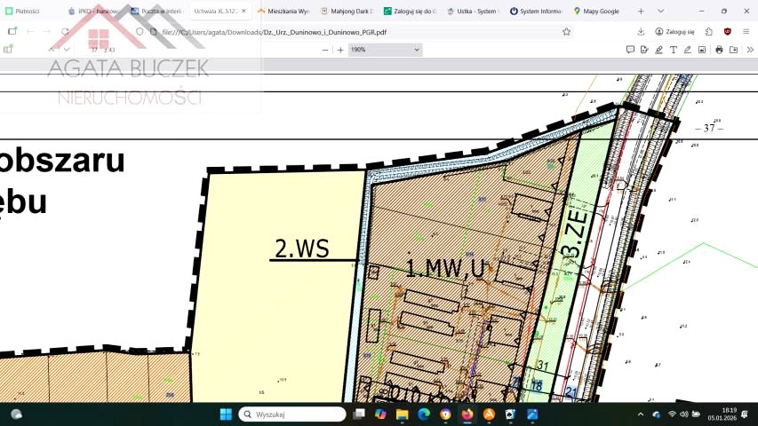 Działka budowlana Ustka