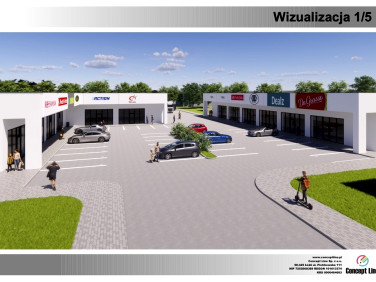 Działka usługowa Ozorków