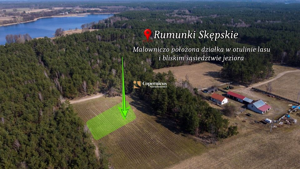 Działka budowlano-rolna Skępe