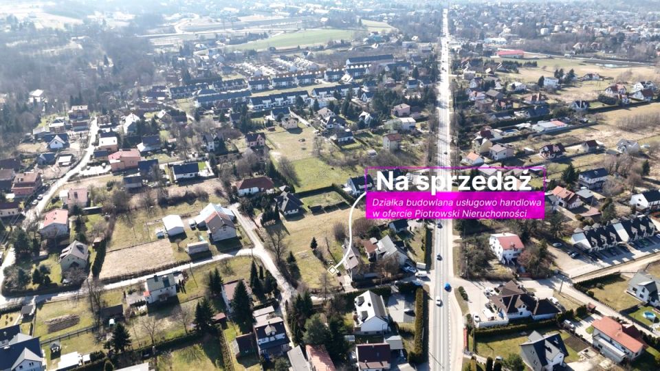 Działka usługowa Zabawa