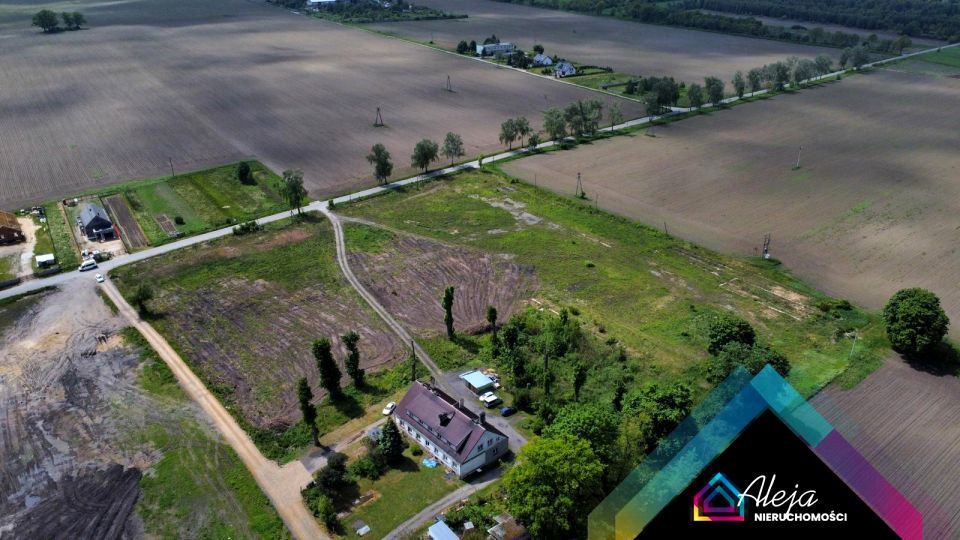 Pusta działka Lubojenka