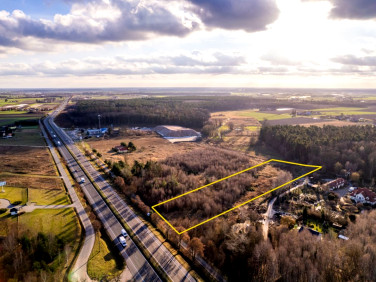 Działka usługowa Załuski