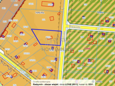 Działka rekreacyjna Łosie