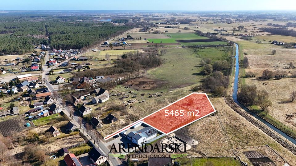 Działka budowlano-rolna Górki Noteckie