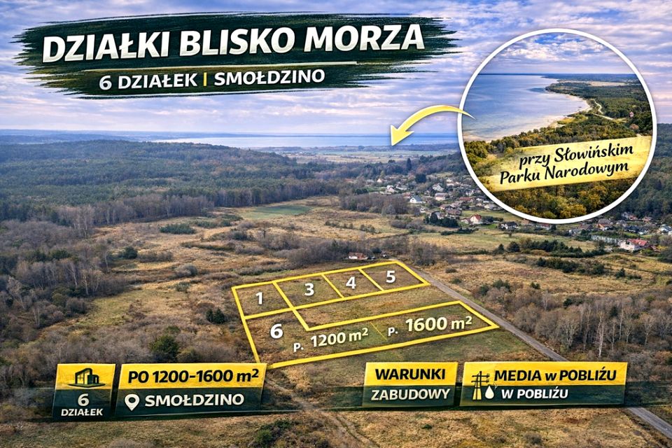Działka nad jeziorem