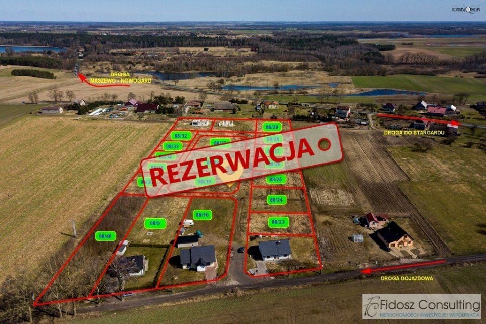 Działka budowlana Grabowo