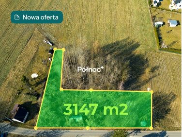 Działka budowlano-rolna Wyrzyki