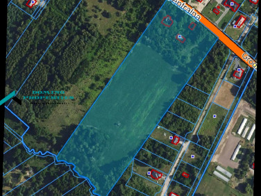 Pusta działka Radonie