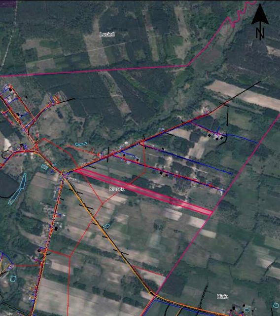 Działka rolna Klusek