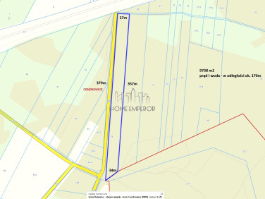 Działka leśna Cendrowice