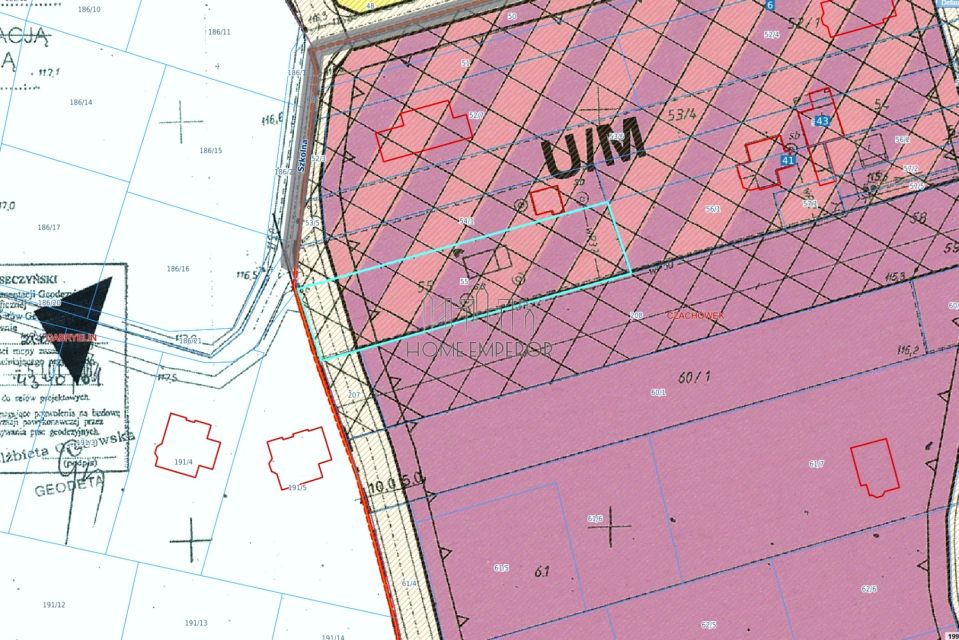 Działka usługowa Czachówek