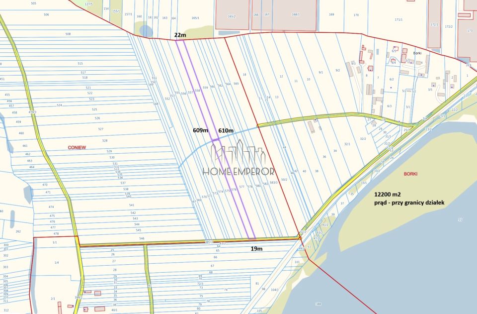 Działka rolna Coniew