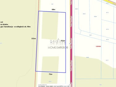 Działka budowlana Czersk