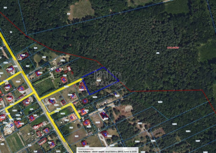 Pusta działka Dobiesz