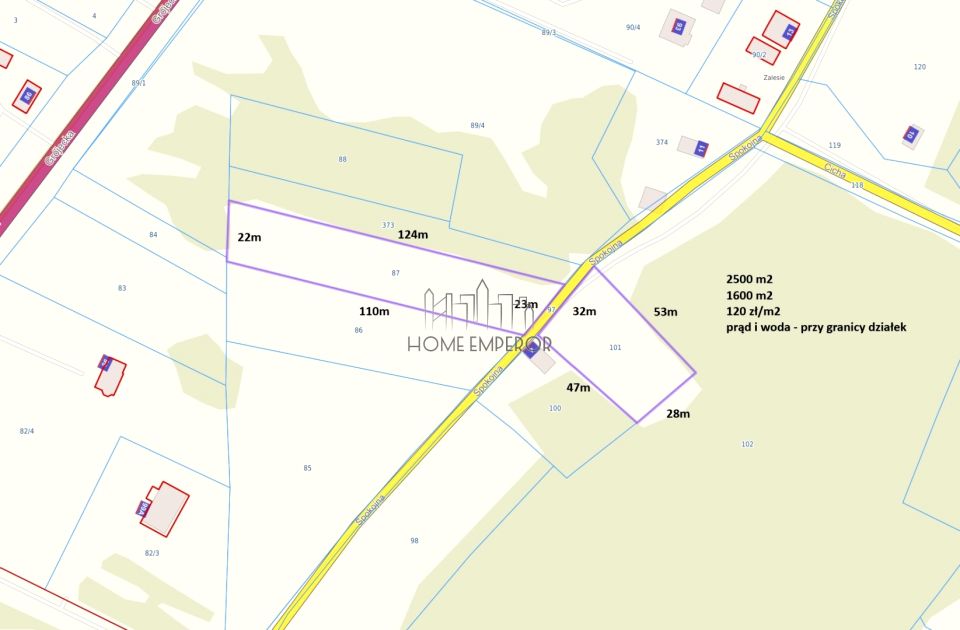 Działka budowlana Czaplinek