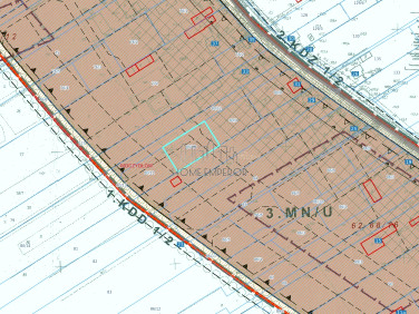 Działka usługowa Moczydłów