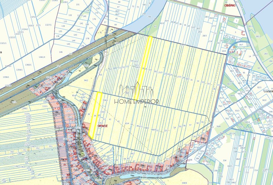 Działka rolna Opacz