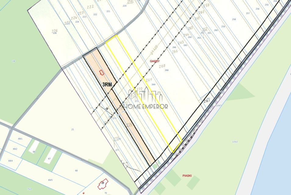 Działka rolna Gassy