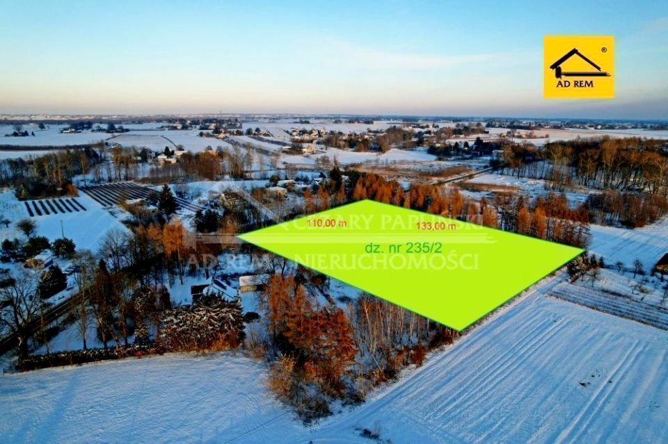 Działka budowlana Tomaszowice-Kolonia