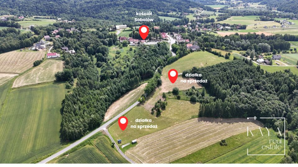 Działka budowlana Sobolów sprzedam