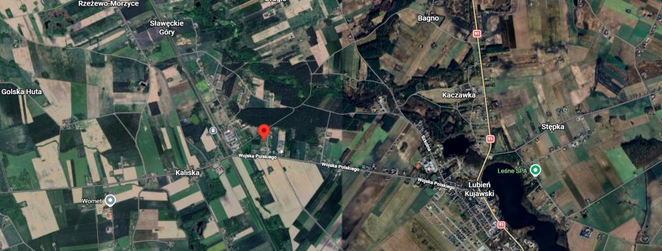 Działka budowlana Kaliska