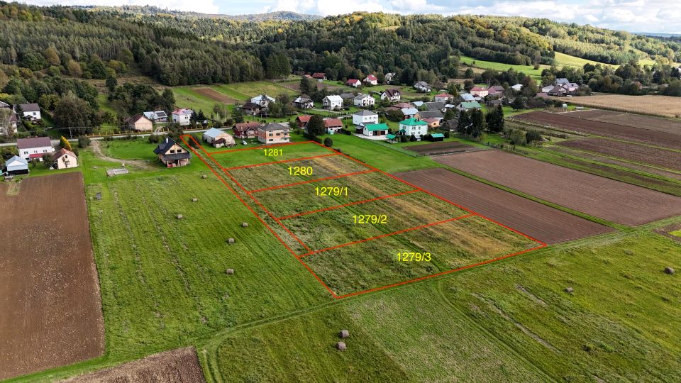 Działka budowlana Łęki Strzyżowskie