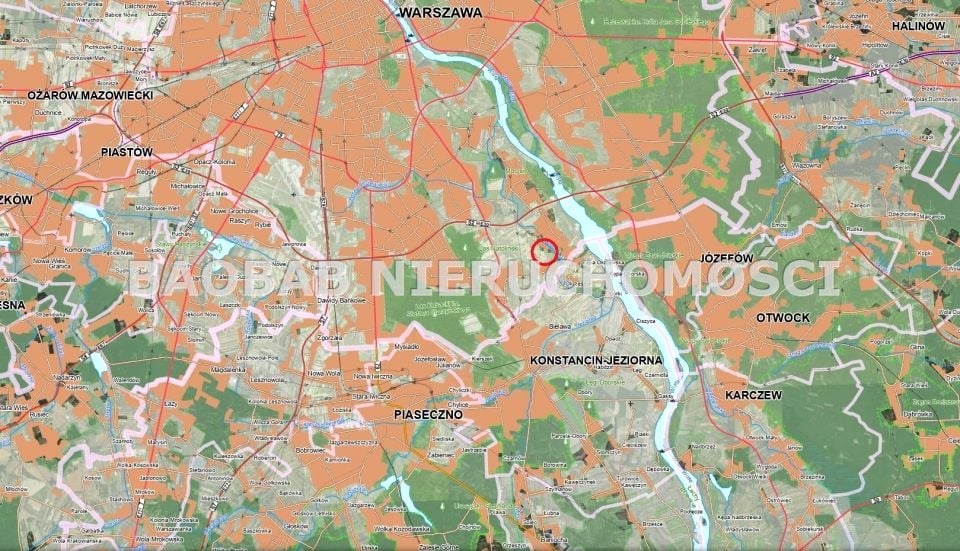 Pusta działka Warszawa