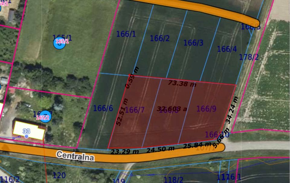 Działka budowlana Stary Zamek