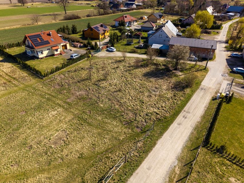 Pusta działka Grzymalin