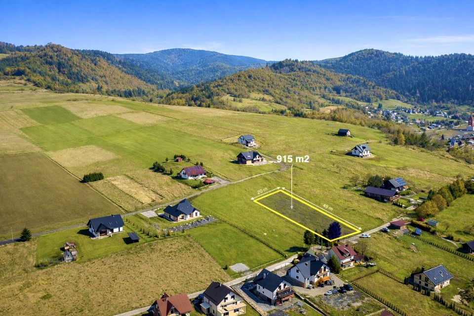 Działka budowlana Muszyna